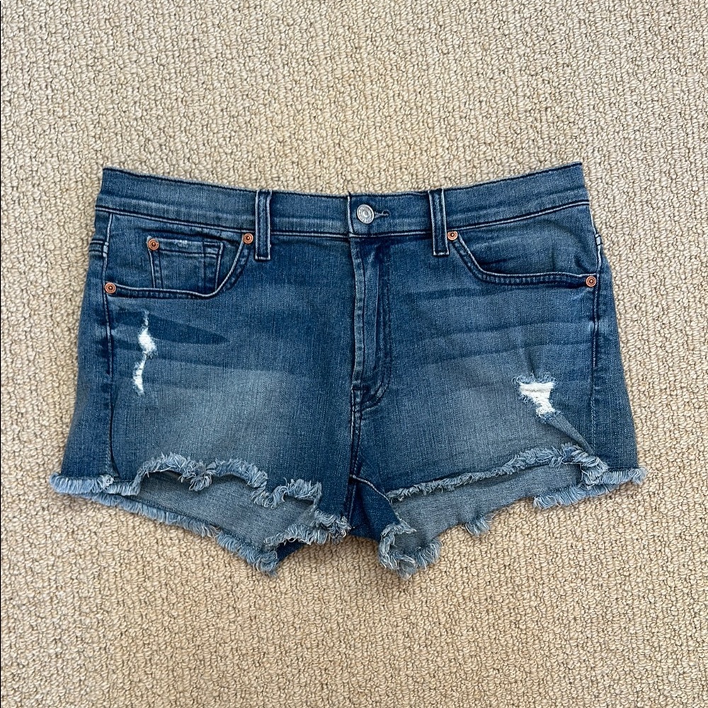 7 For All Mankind Jean Shorts